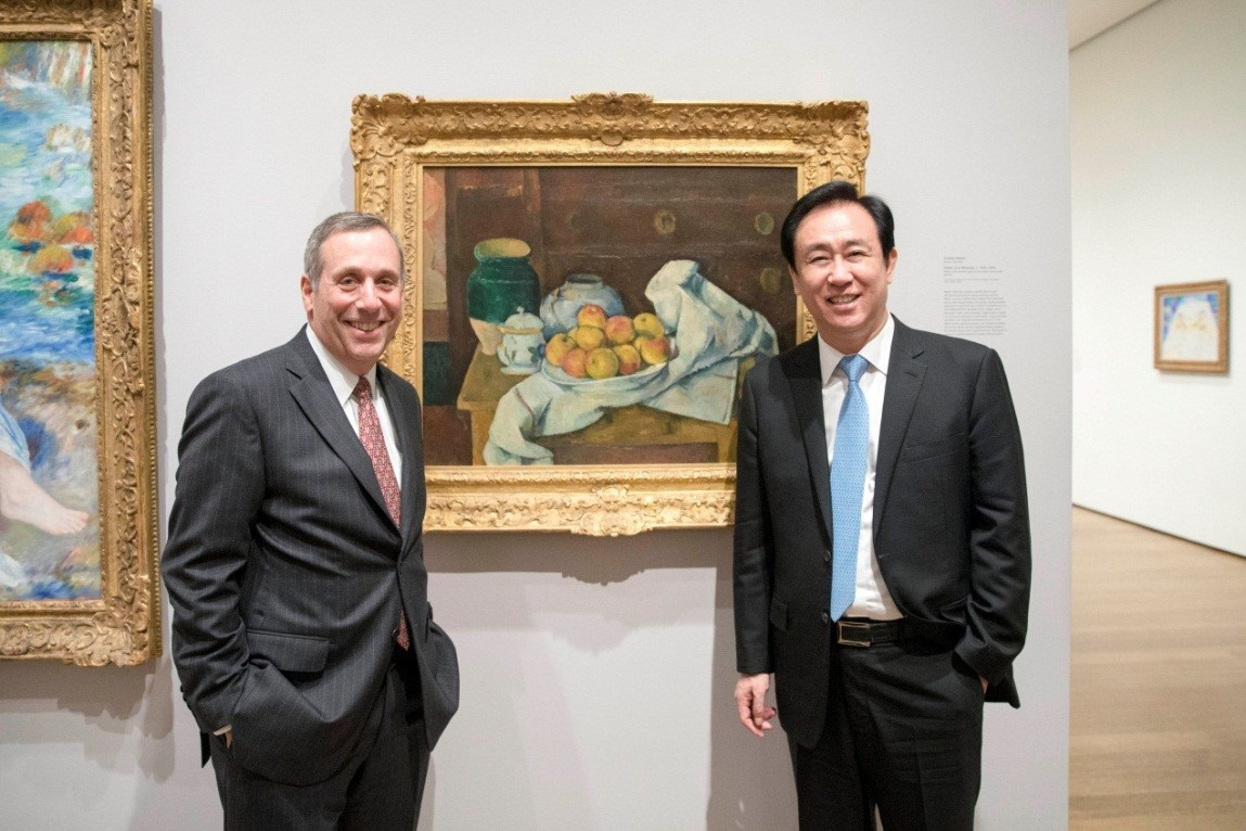 应哈佛新任校长邀请 许家印访问哈佛大学