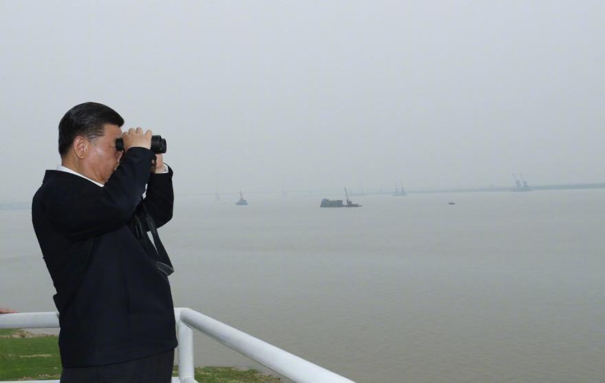 习近平谱写新时代的&ldquo;长江之歌&rdquo;