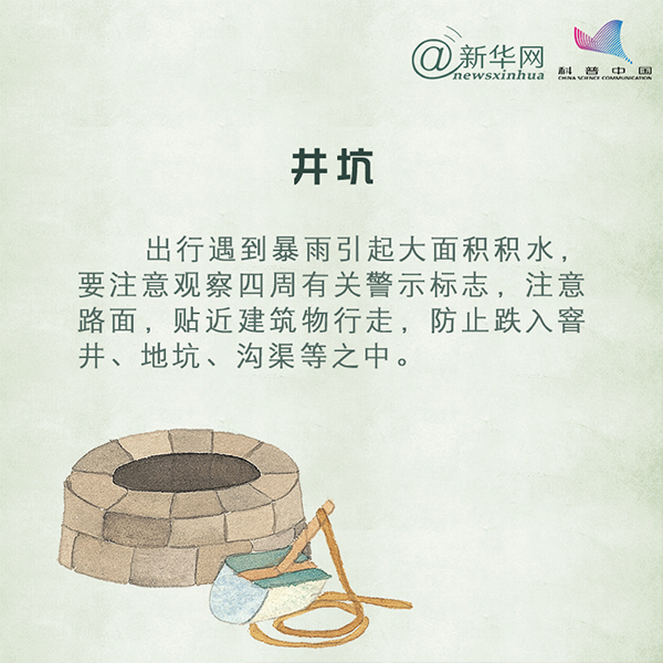 暴雨天气,记得躲开这些危险场所