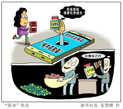 生产日期自己定,减肥&ldquo;神&rdquo;药&ldquo;隐身&rdquo;卖