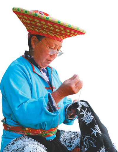 非遗传承人奉堂妹：瑶山挑花人