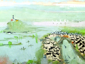 吴冠中《长江万里图》