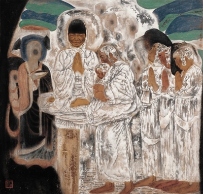 中国画欣赏：敦煌之梦&mdash;&mdash;祈祷太平