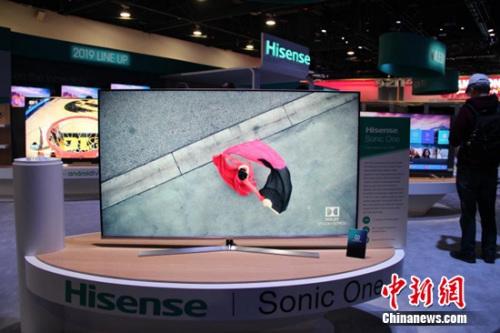 29.5毫米!海信2019 CES推出最薄电视一体机