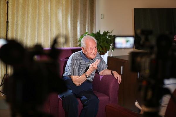 著名核潜艇专家黄旭华:中华民族必定如日出东方一般崛起