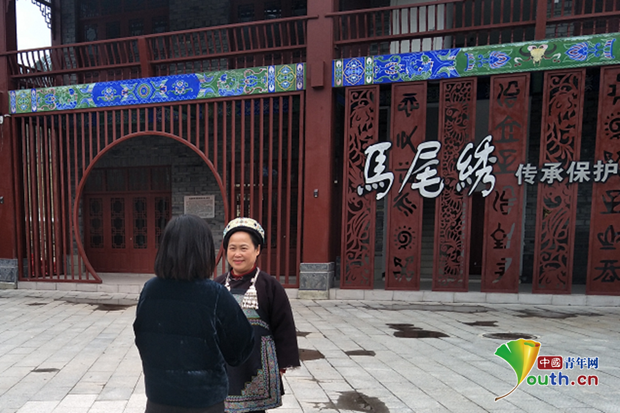 水族非遗又&ldquo;上会&rdquo;　宋水仙：马尾绣