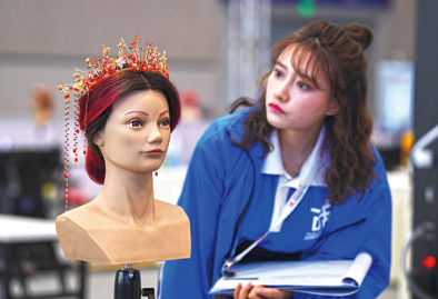 简单的美发,为何能进入世界级大赛 