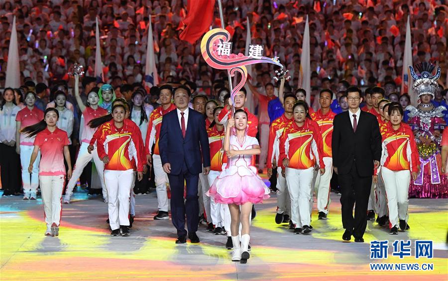 (民族运动会)(17)全国少数民族传统体育运动会开幕式举行