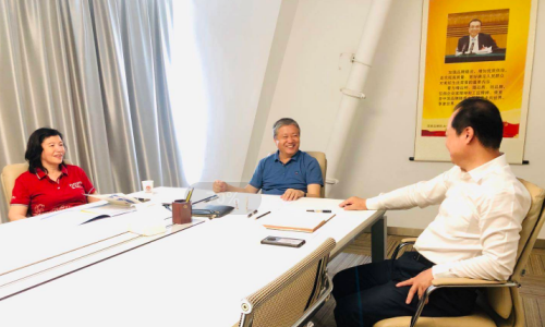 品牌经济专家刘兆彬、方竹兰到国家品牌网进行工作调研