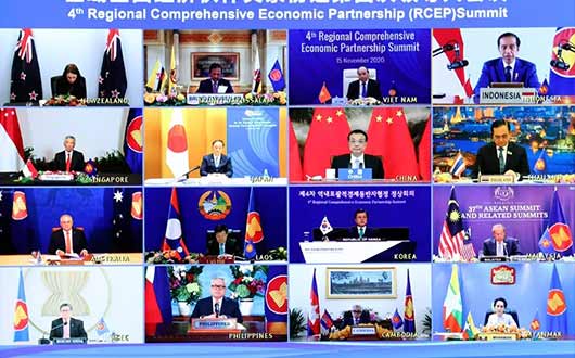  李克强：RCEP的签署是多边主义和自由贸易的胜利