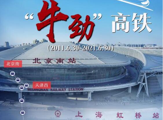 京沪高铁迎来10岁生日 多项成绩等你检阅 