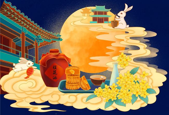 中秋固定为节日始于唐代，四大传统节日中确立最晚