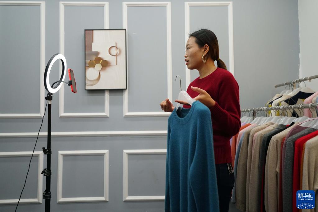 河北清河：羊绒制品进入产销旺季  国家品牌网