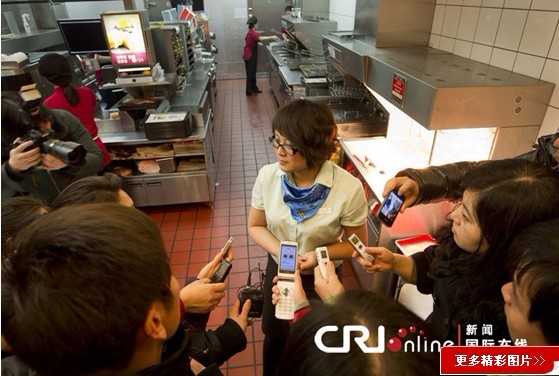 北京三里屯麦当劳遭3.15晚会曝光 数十几家媒体涌入采访