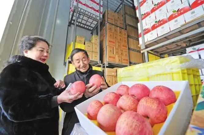 习近平与梁家河村苹果园的故事