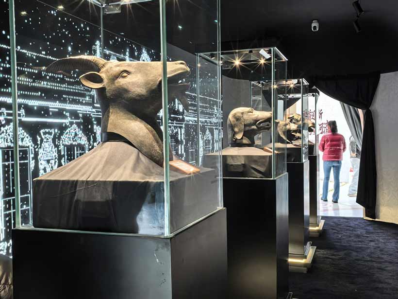 圆明园首次联合商业地标举办文化艺术展 历史瑰宝走进现代生活