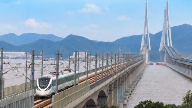 国内首条跨海市域铁路通车运营