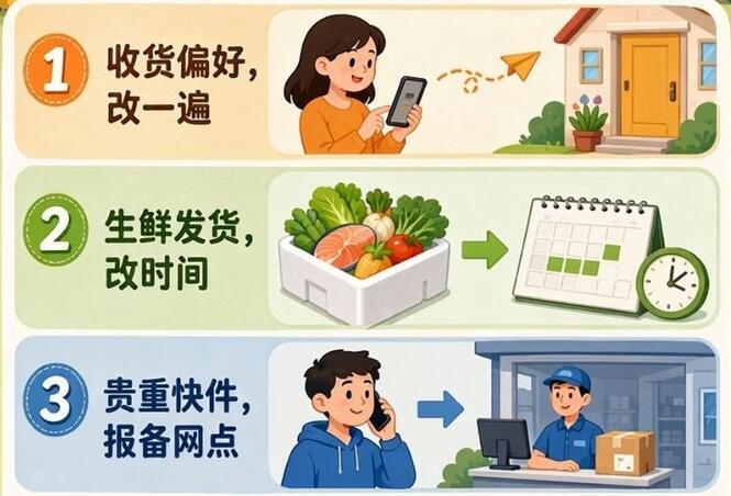 假期快递没人收?这样设置最省心