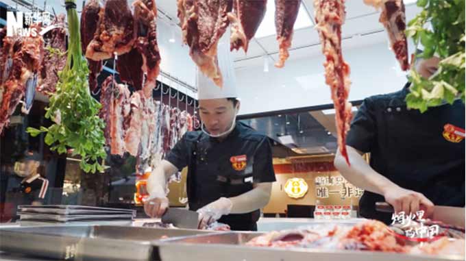 烟火里的中国|八合里林海平:守旧创新,让潮汕鲜牛肉香飘全国
